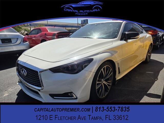 Used 2018 INFINITI Q60 3.0t Luxe w/ Sensory Package 3.0T Luxe RWD image 1