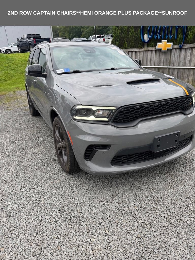Used 2023 Dodge Durango R/T w/ Hemi Orange Plus Package AWD/4WD image 1