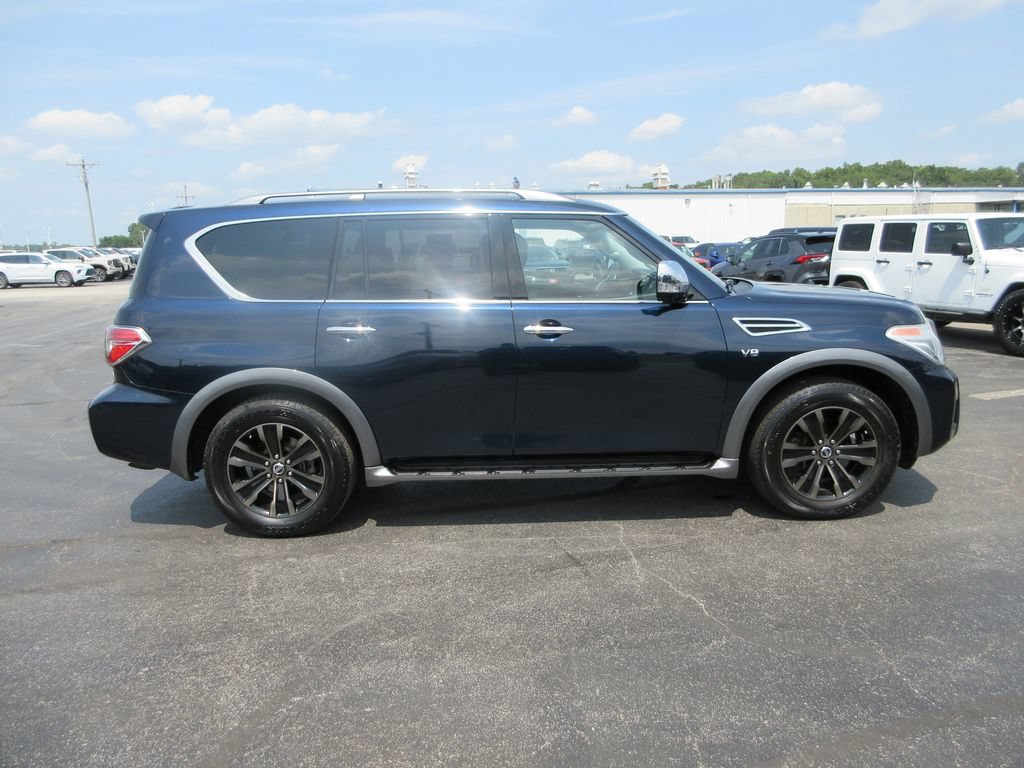 Used 2017 Nissan Armada Platinum w/ Captain Seat Package AWD/4WD image 2