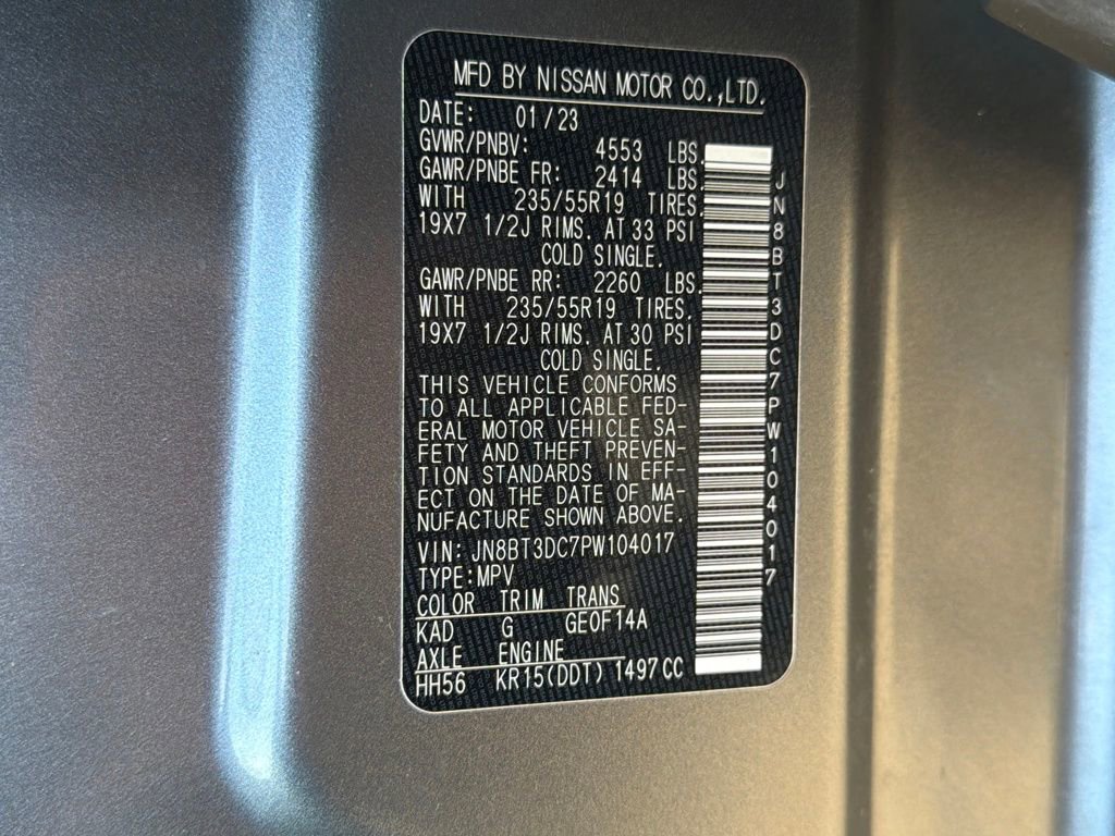 Used 2023 Nissan Rogue Platinum w/ Platinum Premium Package image 35