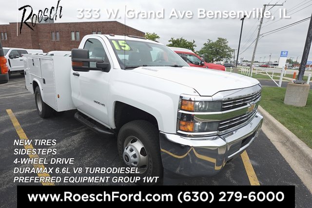 Used 2015 Chevrolet Silverado 3500 W/T w/ WT Convenience Package