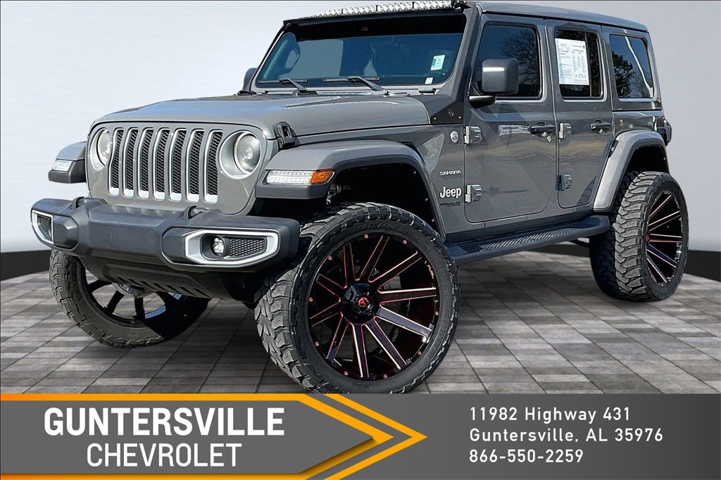 Used 2022 Jeep Wrangler Unlimited Sahara w/ LED Lighting Group
