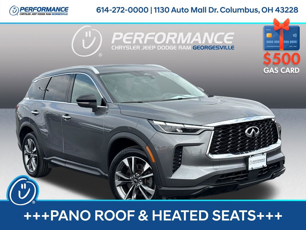 Used 2023 INFINITI QX60 Luxe AWD/4WD image 1