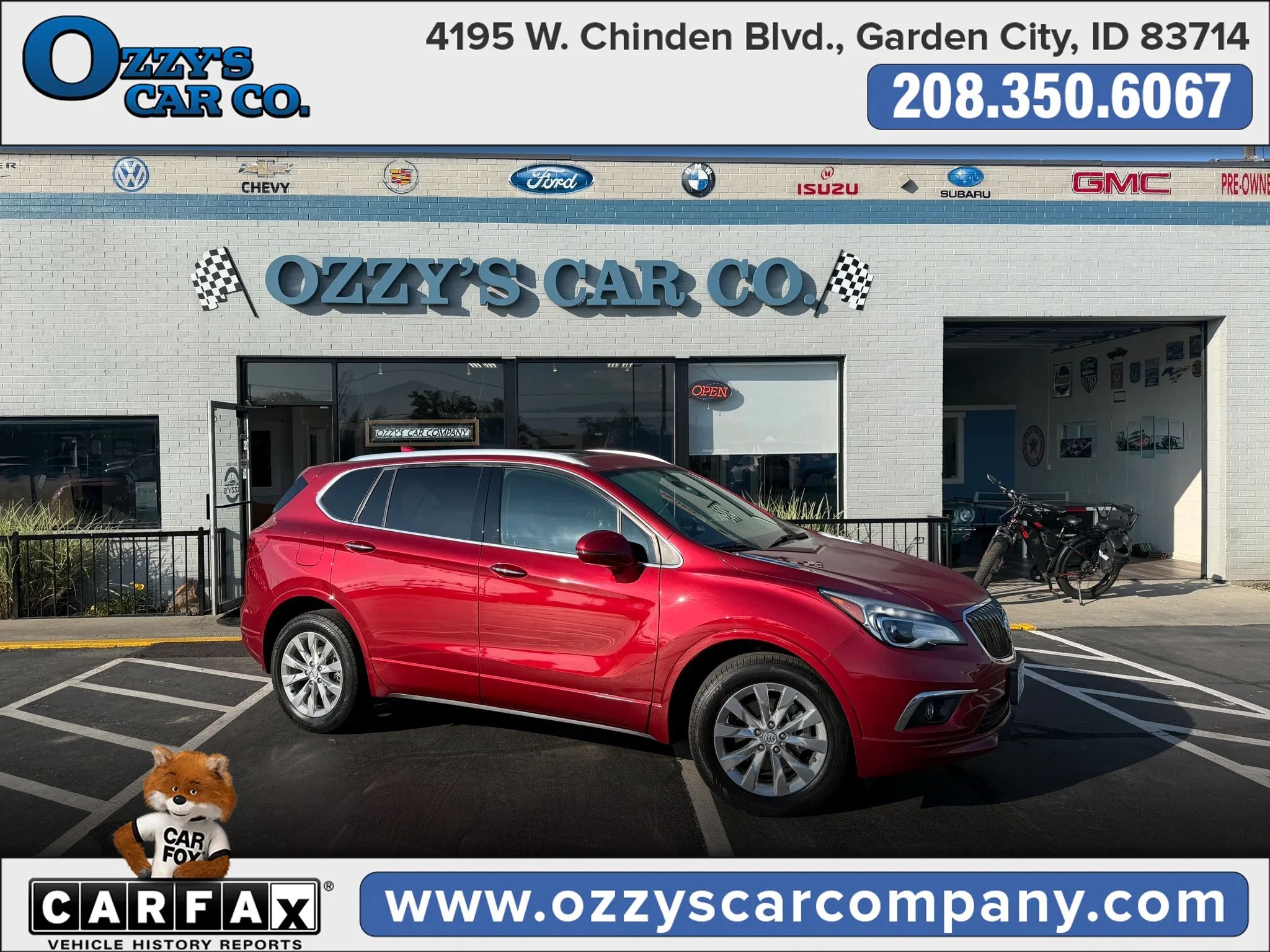 Used 2018 Buick Envision Essence AWD/4WD image 1