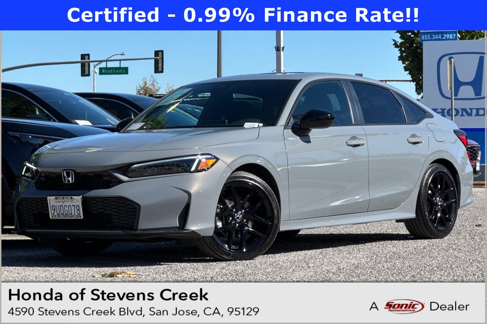 Certified 2025 Honda Civic FWD Hybrid Sedan