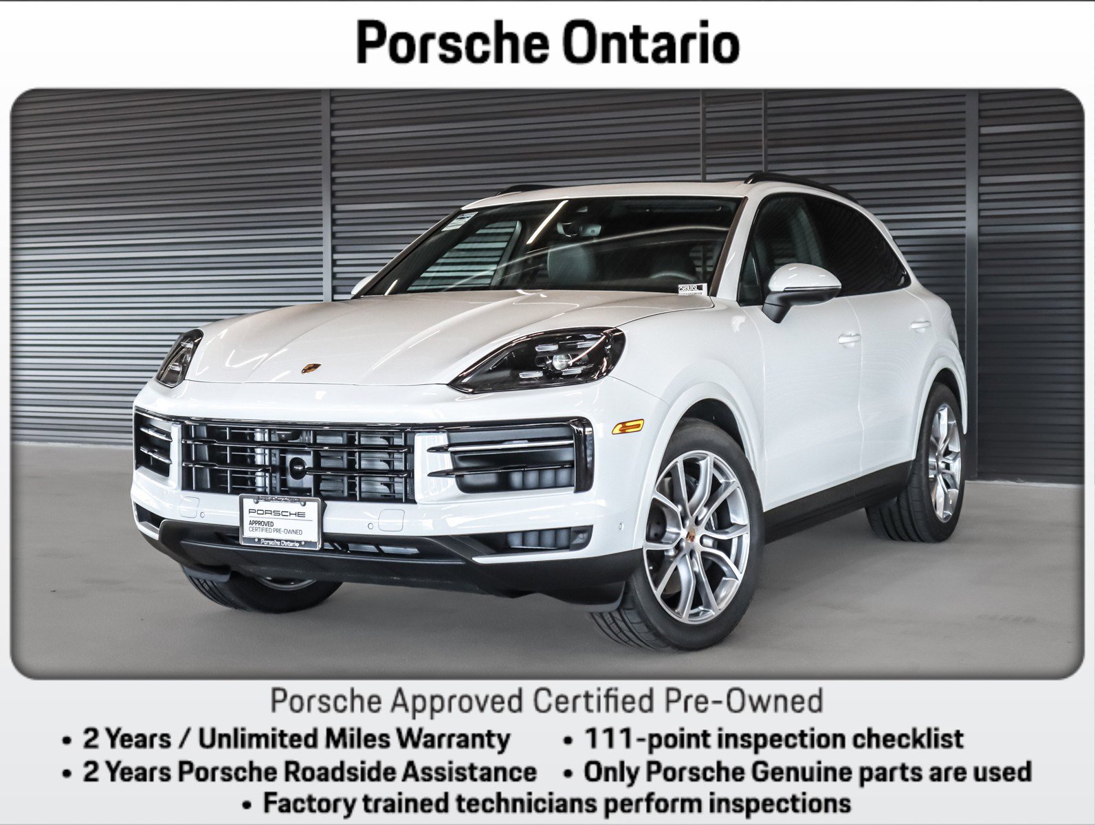 Certified 2026 Porsche Cayenne