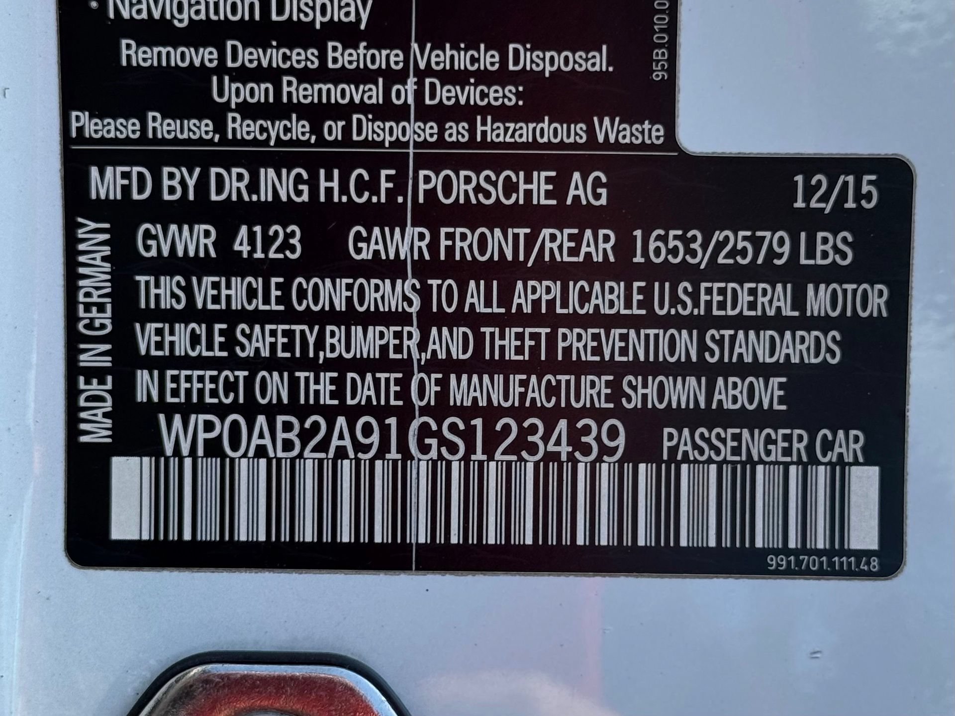 Certified 2016 Porsche 911 Carrera GTS RWD image 40