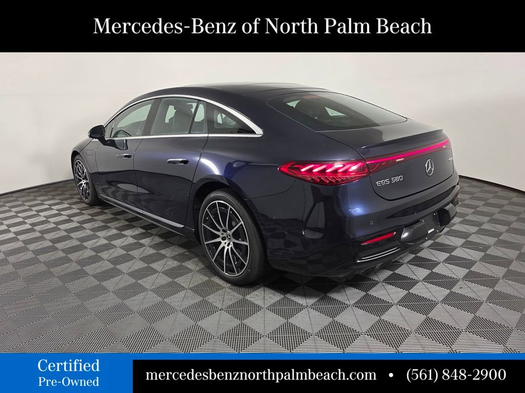 Certified 2022 Mercedes-Benz EQS 580 4MATIC Sedan image 4