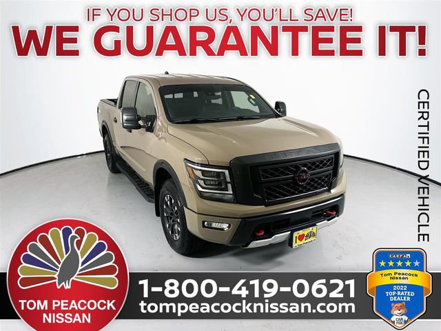 Certified 2023 Nissan Titan PRO-4X w/ Off Road Protection Package