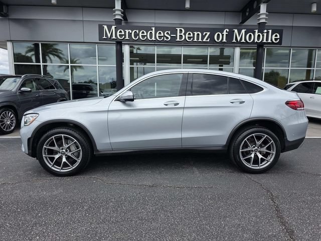 Certified 2021 Mercedes-Benz GLC 300 4MATIC Coupe w/ AMG Line image 1
