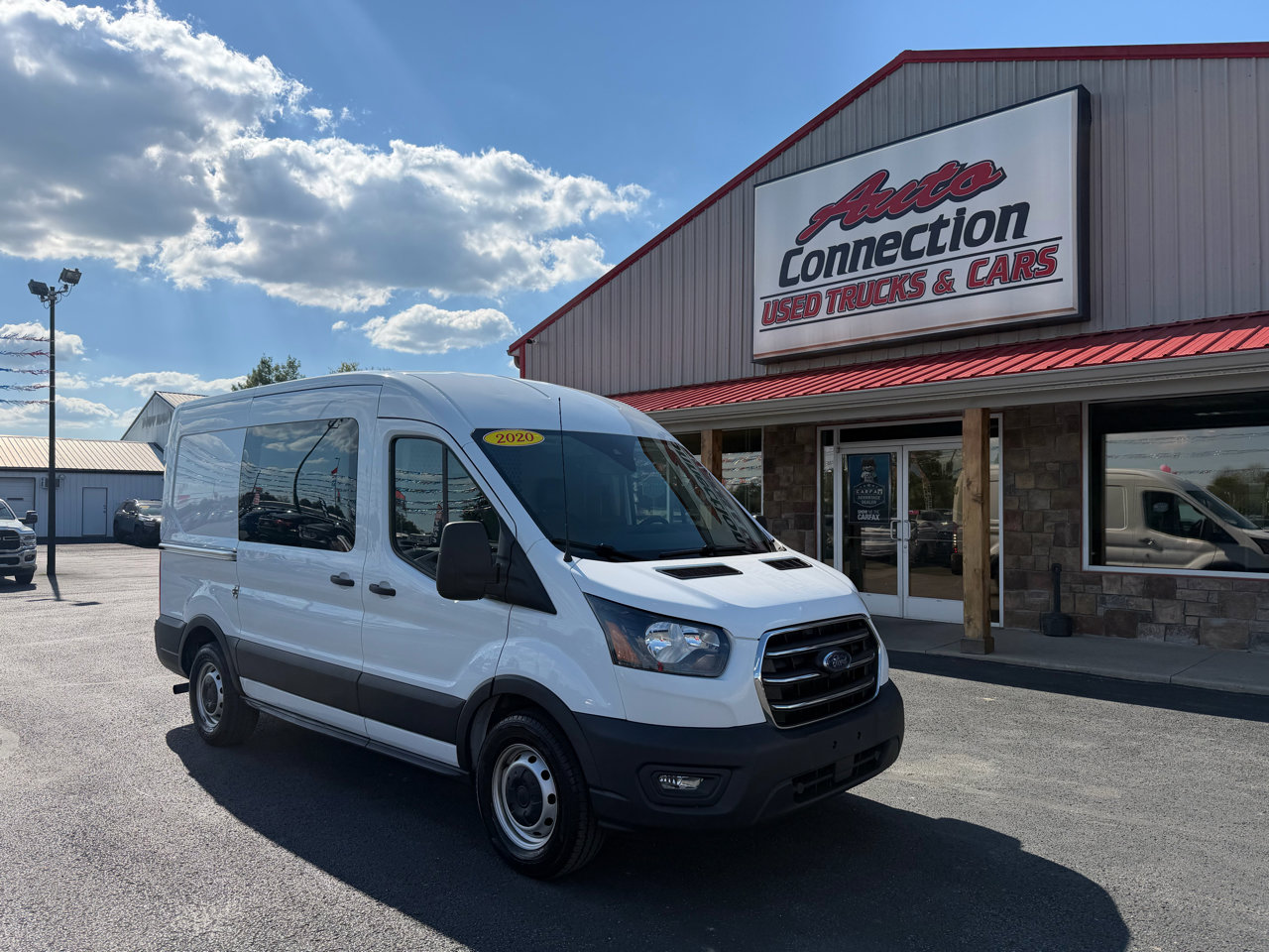 Used 2020 Ford Transit 150 Medium Roof w/ Upfitter Package image 2