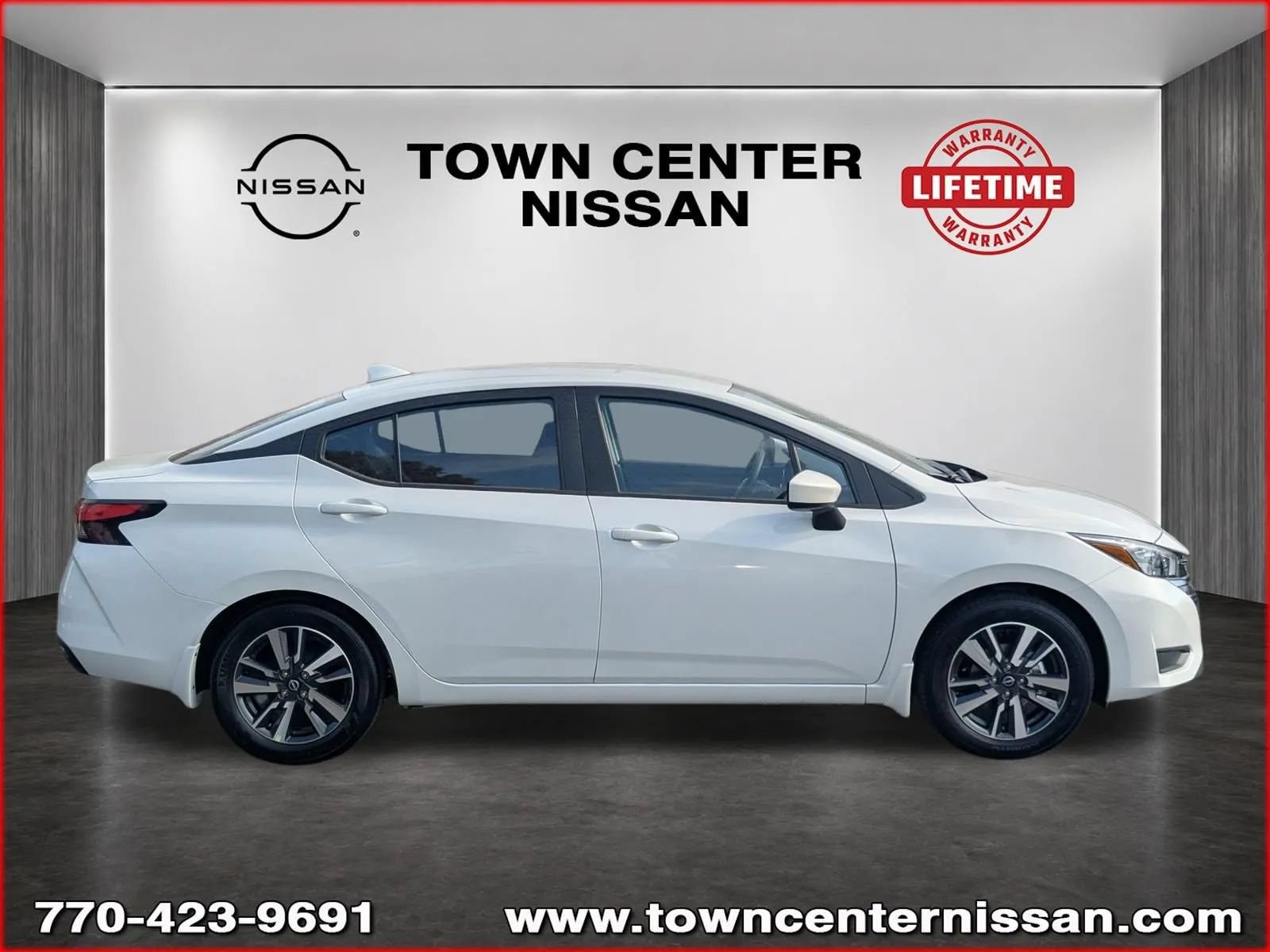 New 2025 Nissan Versa SV w/ Trunk Package FWD image 9