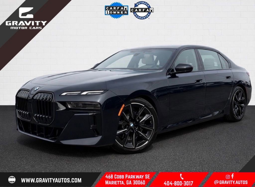 Used 2025 BMW 750e xDrive image 1