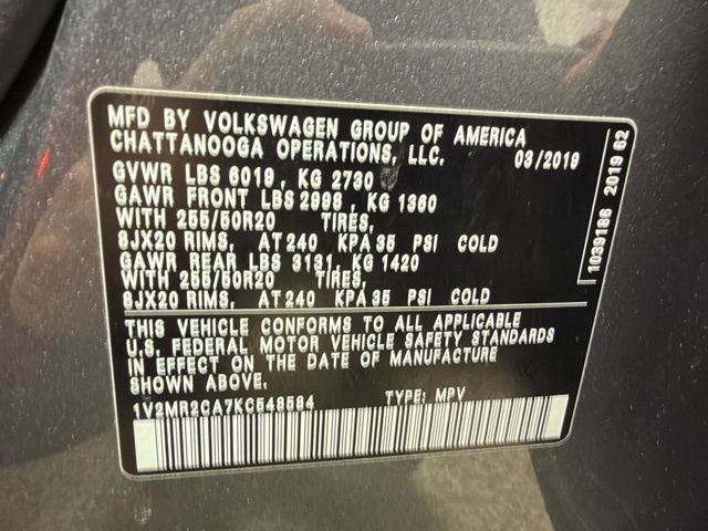 Used 2019 Volkswagen Atlas SEL image 31