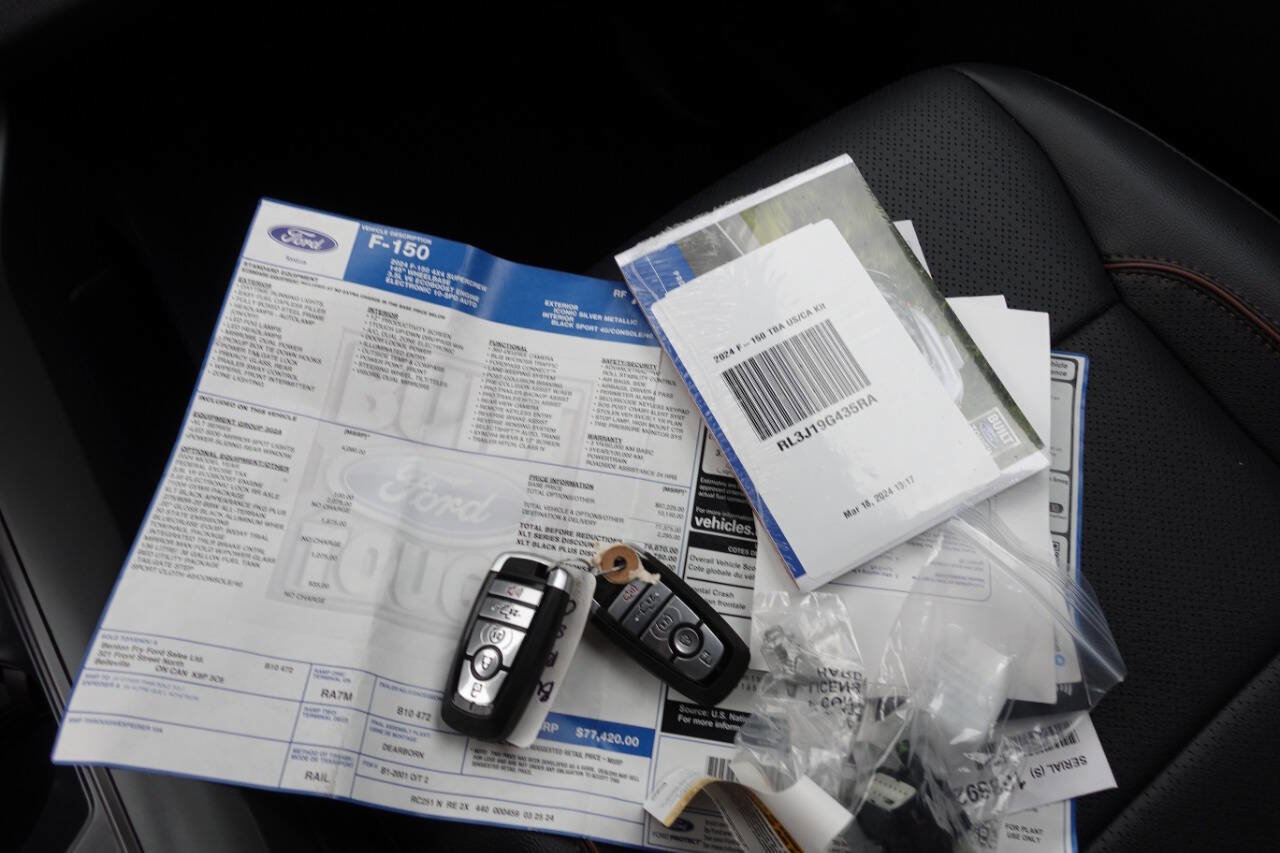 Used 2024 Ford F150 XLT w/ Equipment Group 302A MID image 39