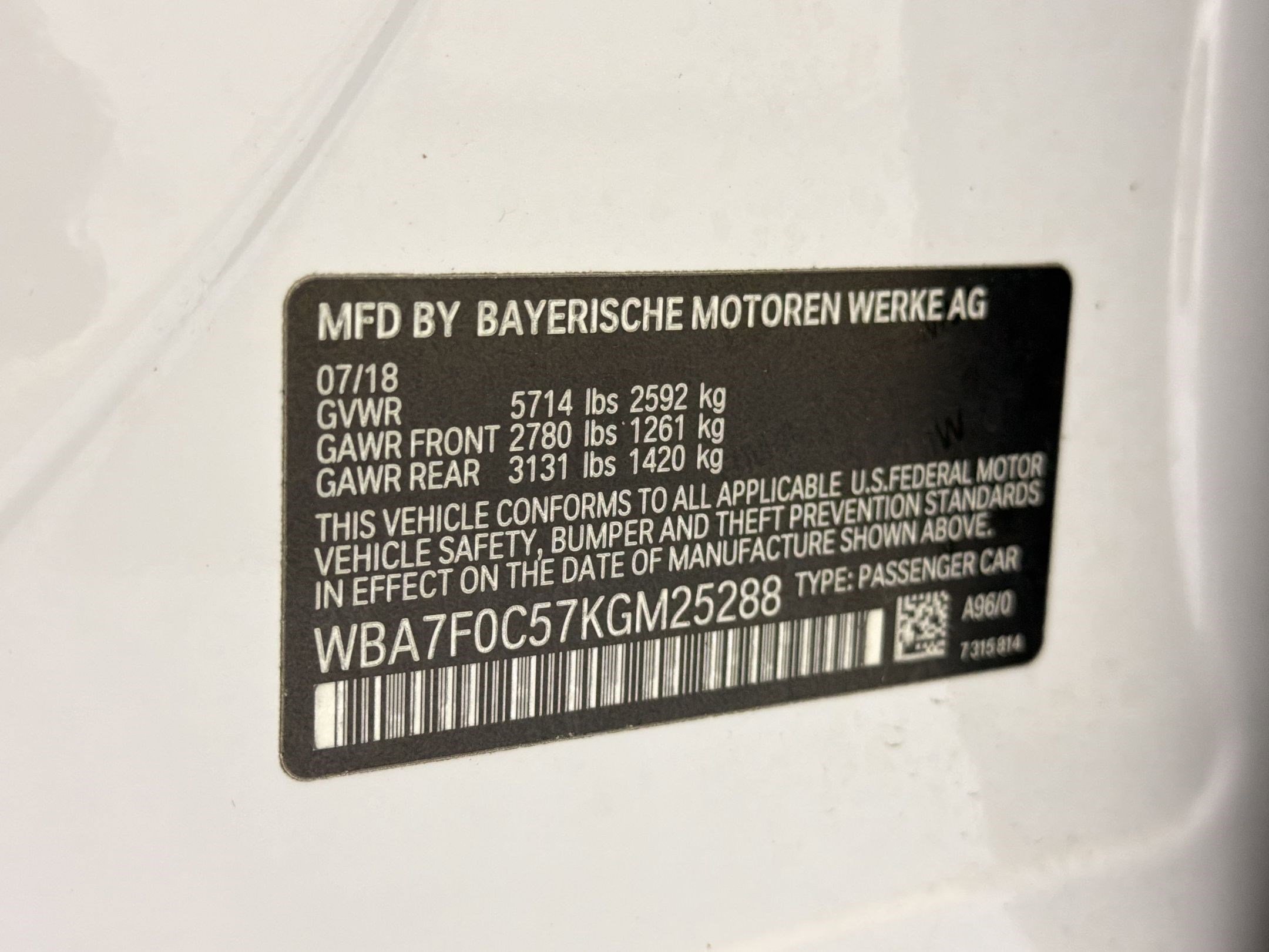 Used 2019 BMW 750i w/ Executive Package RWD image 17