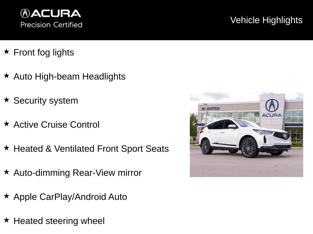 Certified 2023 Acura RDX w/ Advance Package AWD/4WD image 17