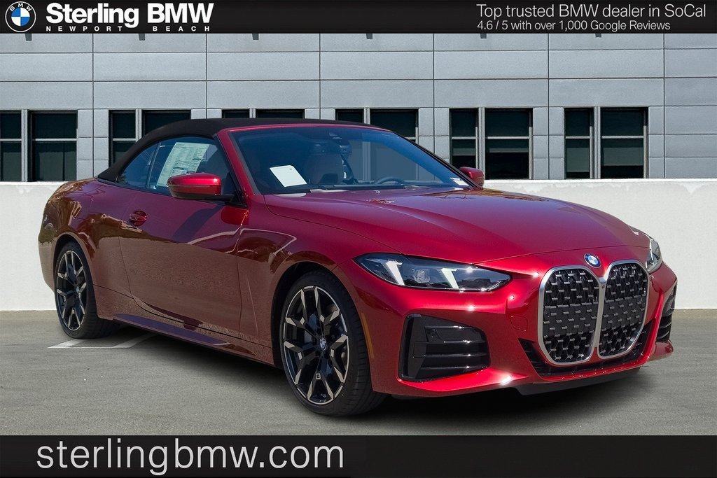 New 2026 BMW 430i Convertible w/ M Sport Package