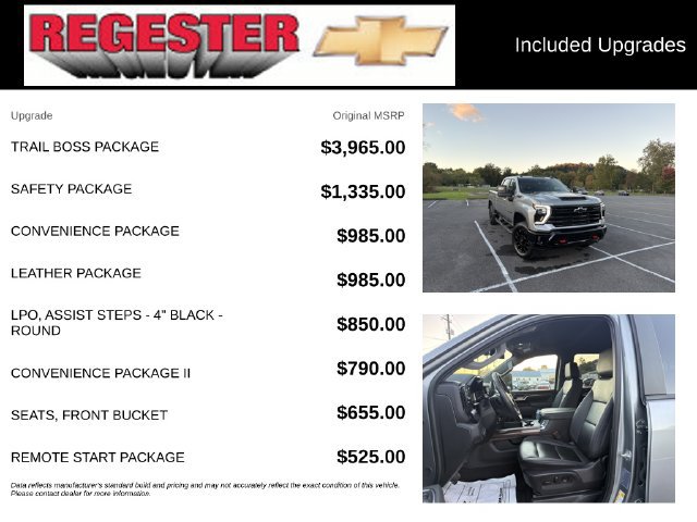 Used 2025 Chevrolet Silverado 2500 LT w/ Trail Boss Package AWD/4WD image 5