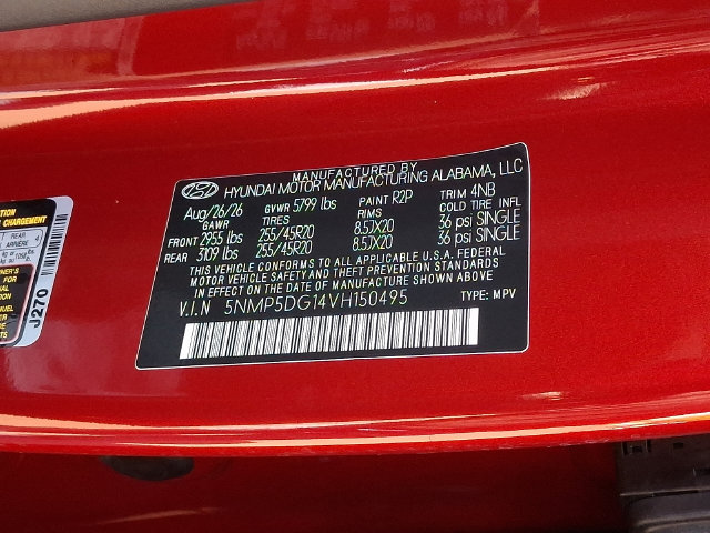 New 2027 Hyundai Santa Fe Calligraphy AWD/4WD image 17