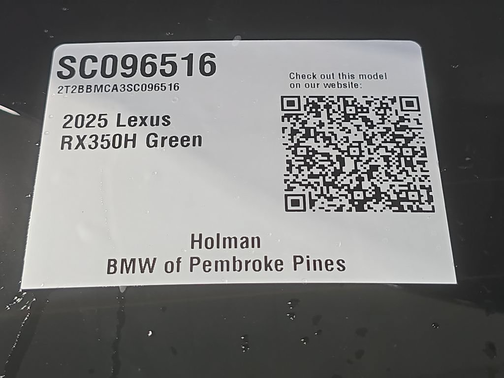 Used 2025 Lexus RX 350h AWD/4WD image 27