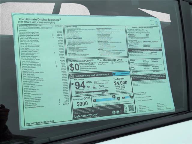 New 2026 BMW i5 AWD/4WD image 18