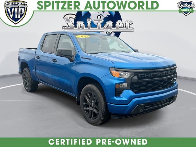 Certified 2023 Chevrolet Silverado 1500 Custom w/ LPO, Dark Essentials Package