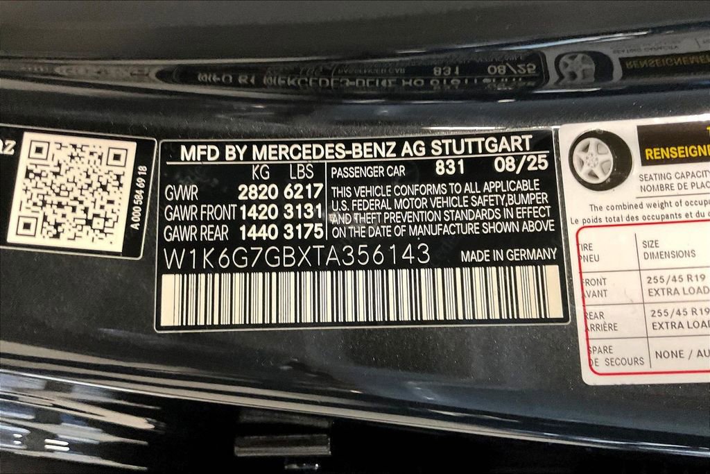 New 2026 Mercedes-Benz S 580 4MATIC Sedan image 12
