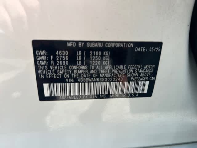 Used 2025 Subaru Legacy Limited AWD/4WD image 16