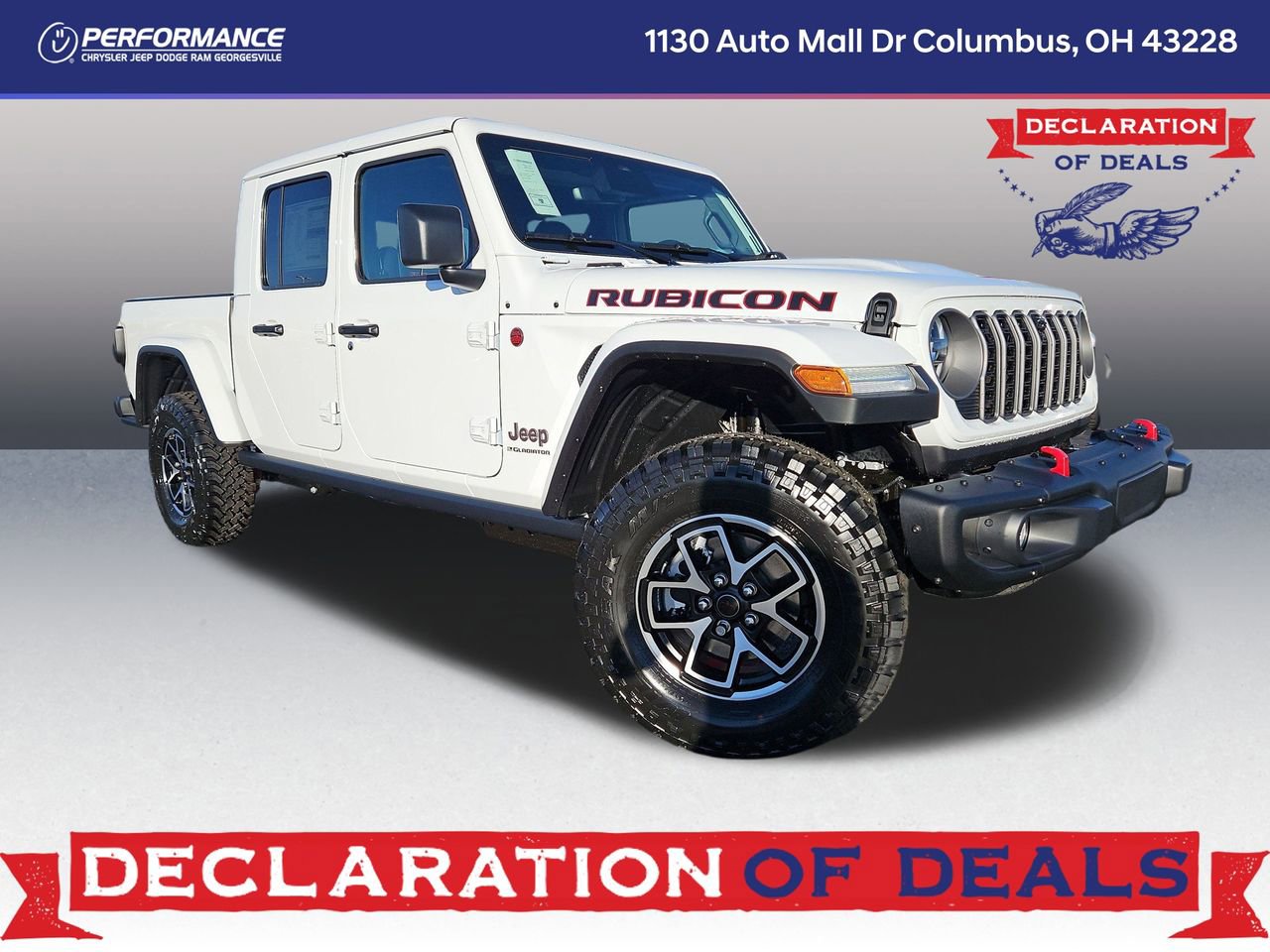 New 2026 Jeep Gladiator Rubicon