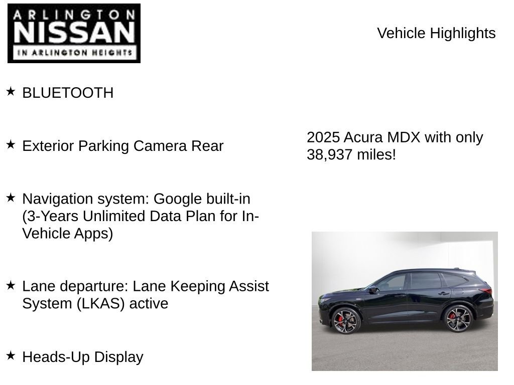 Used 2025 Acura MDX Type S AWD/4WD image 7
