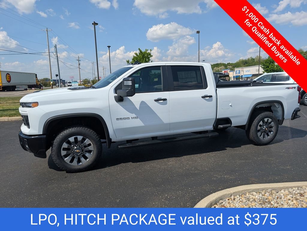 New 2026 Chevrolet Silverado 2500 Custom w/ Custom Value Package AWD/4WD image 5