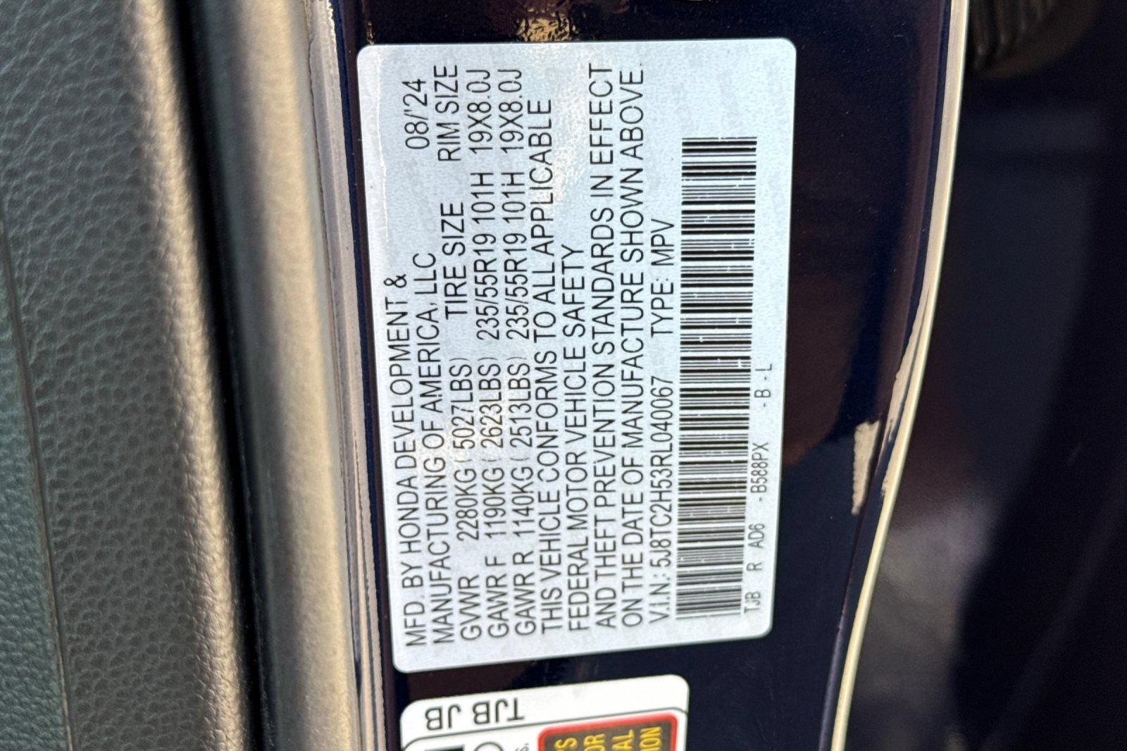 Used 2024 Acura RDX w/ Technology Package AWD/4WD image 33