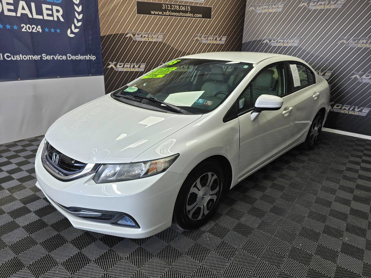 Used 2015 Honda Civic Hybrid Sedan