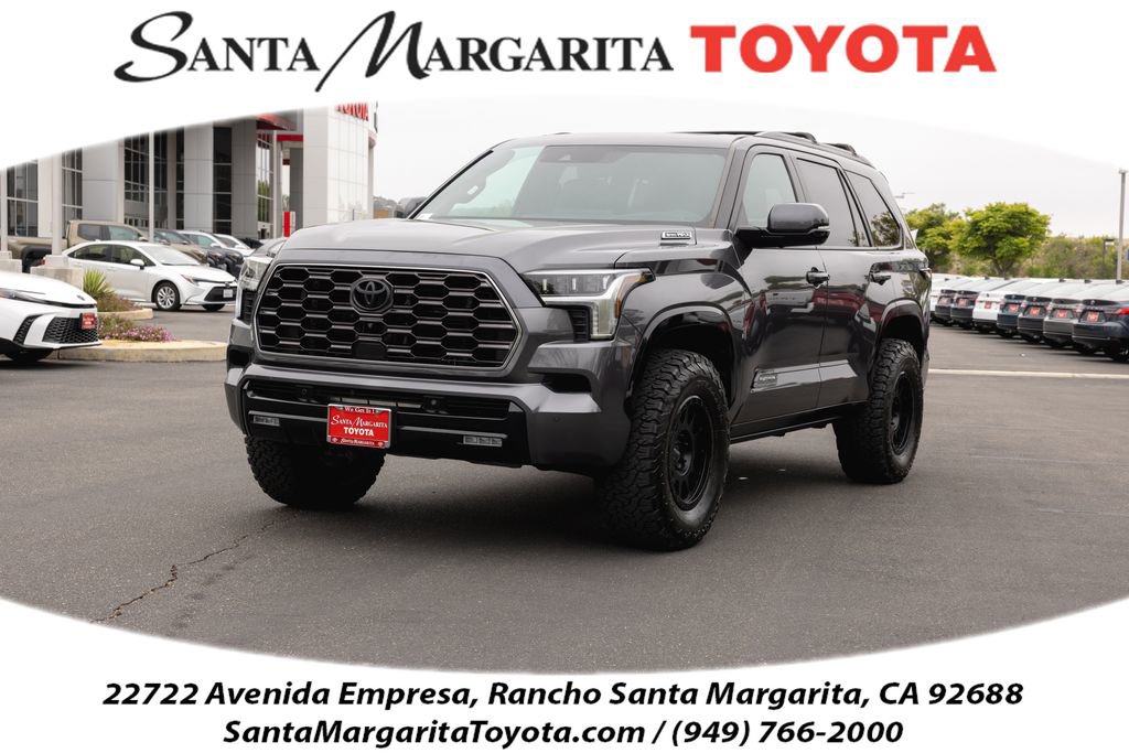 Certified 2024 Toyota Sequoia Platinum AWD/4WD image 1