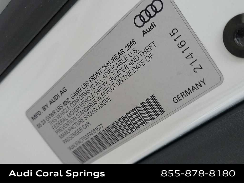 Certified 2023 Audi A5 2.0T Premium Plus w/ Premium Plus AWD/4WD image 29