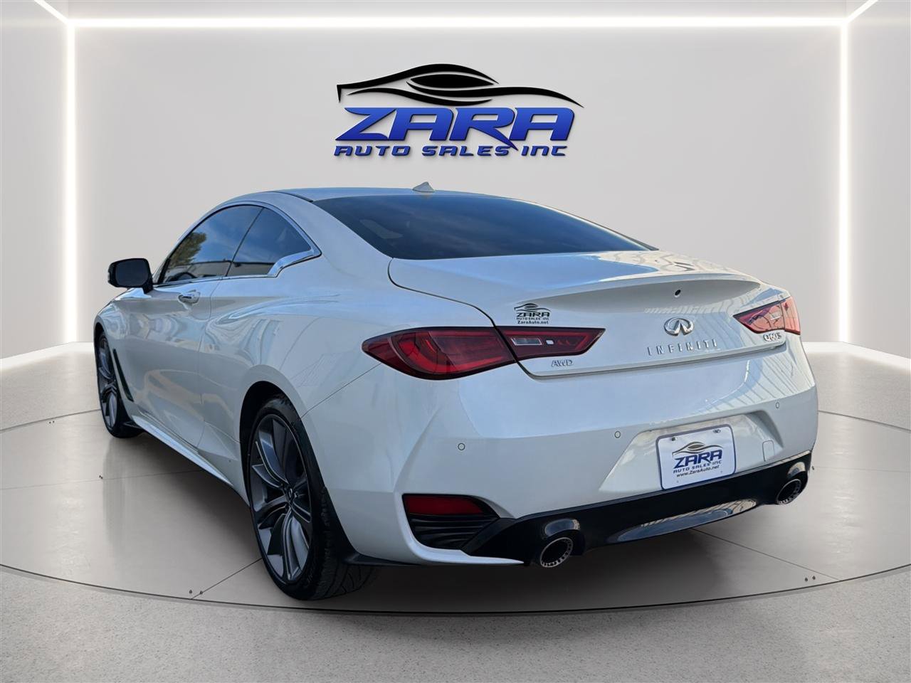 Used 2021 INFINITI Q60 Red Sport 400 w/ Cargo Package AWD/4WD image 5