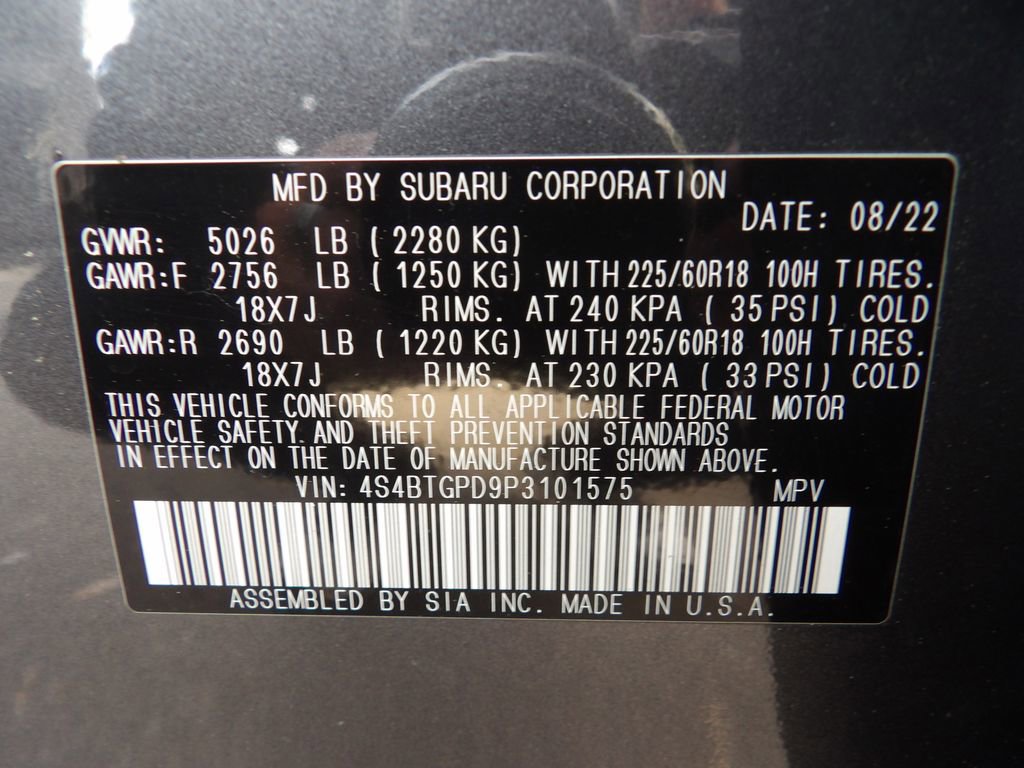 Used 2023 Subaru Outback Touring XT image 34