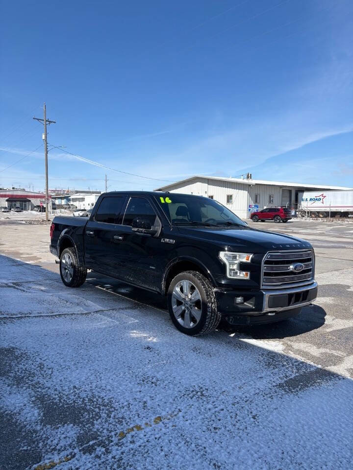Used 2016 Ford F150 Limited w/ Trailer Tow Package AWD/4WD image 2