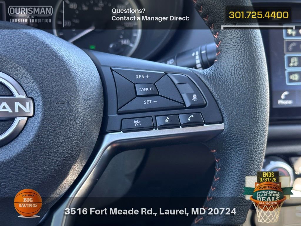 New 2025 Nissan Versa SR w/ Trunk Package image 18