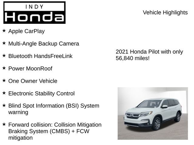 Used 2021 Honda Pilot EX-L image 7