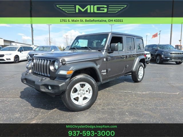 Used 2020 Jeep Wrangler Unlimited Sport S AWD/4WD image 1