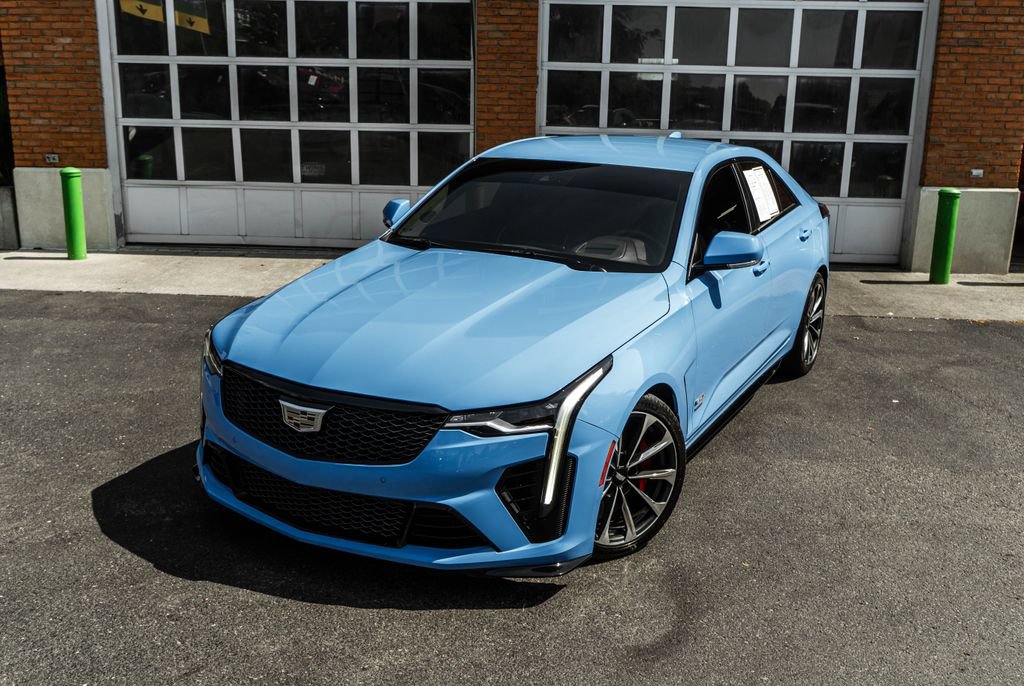 Used 2023 Cadillac CT4 V Blackwing w/ Driver Assist Package RWD image 2