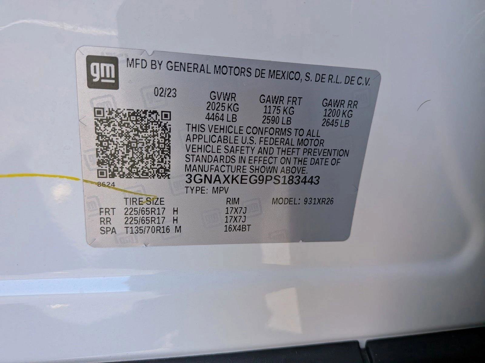 Used 2023 Chevrolet Equinox LT FWD image 16