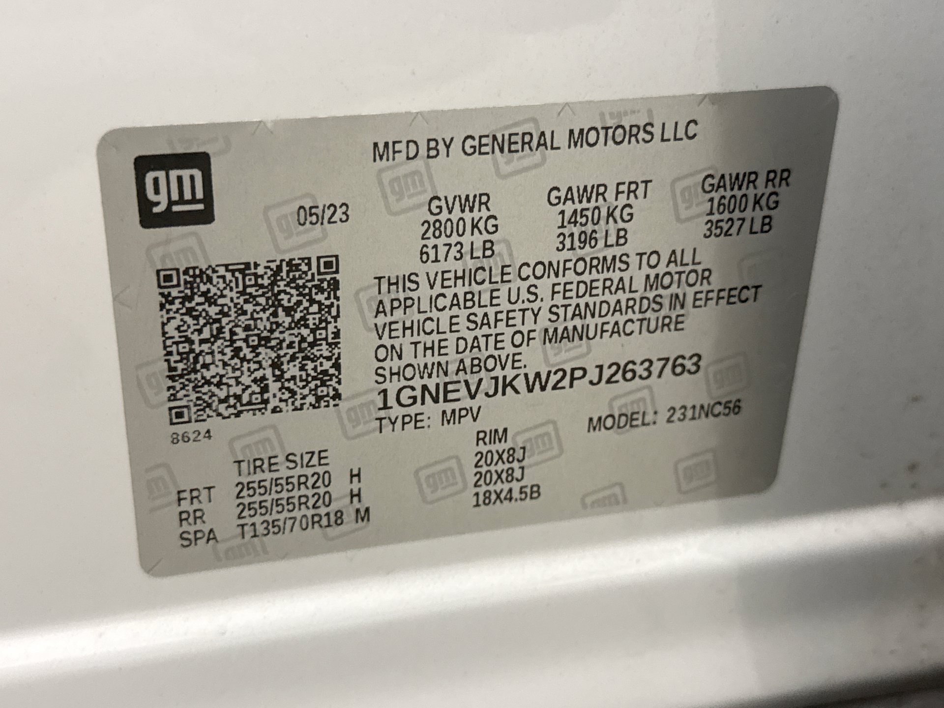 Used 2023 Chevrolet Traverse RS w/ LPO, Floor Liner Package AWD/4WD image 28