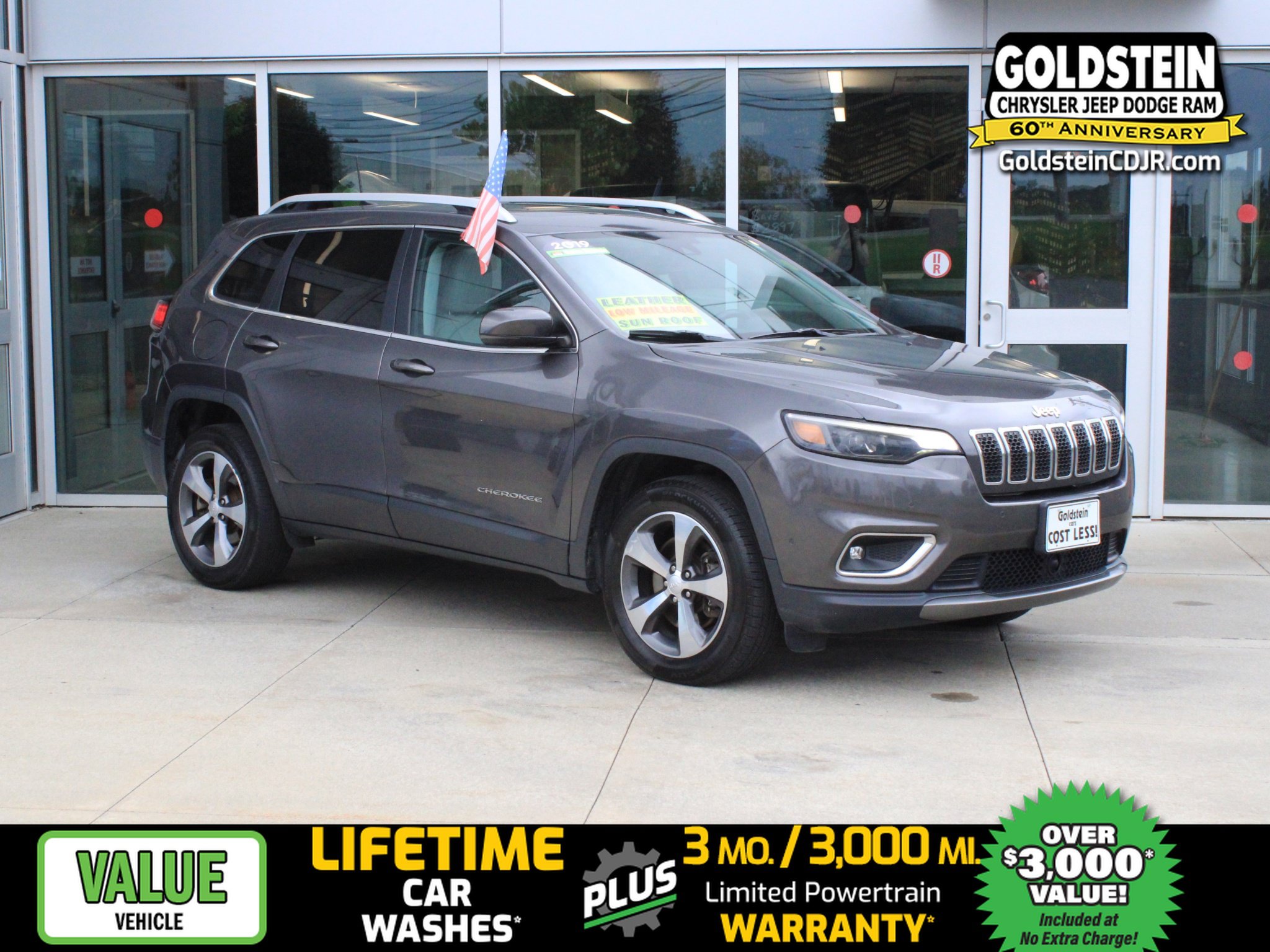 Used 2019 Jeep Cherokee Limited w/ Technology Group