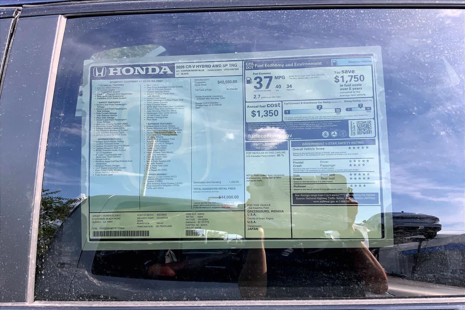 New 2026 Honda CR-V Sport Touring image 18
