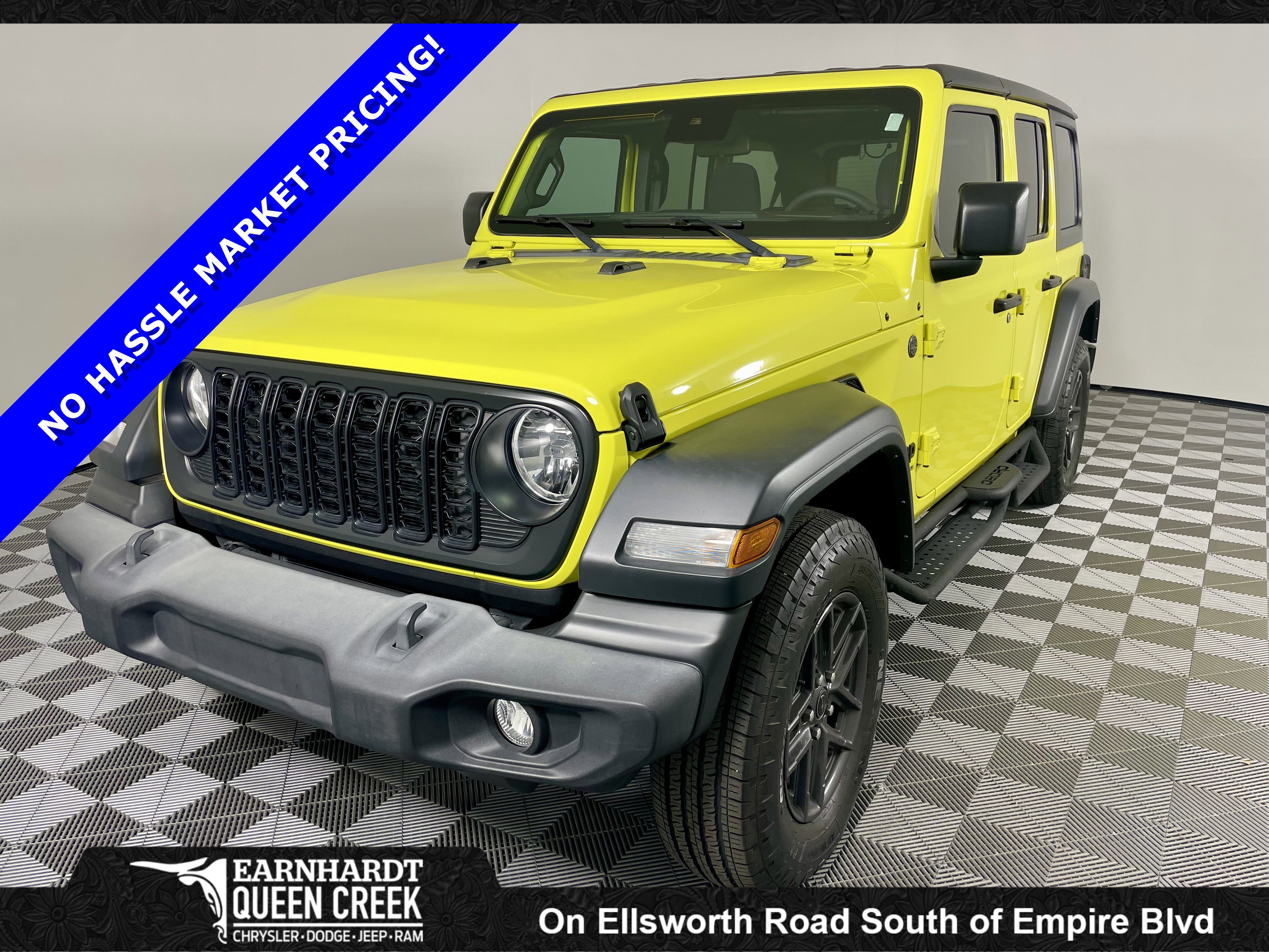 Certified 2024 Jeep Wrangler Sport S