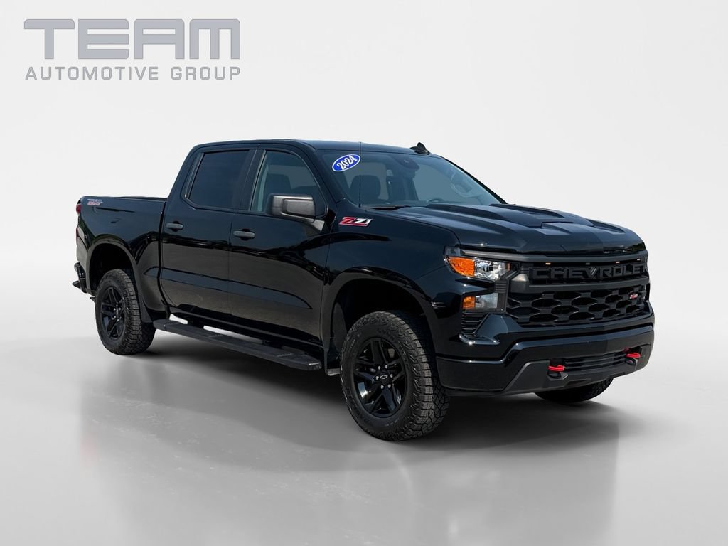 Used 2024 Chevrolet Silverado 1500 Custom Trail Boss AWD/4WD image 1