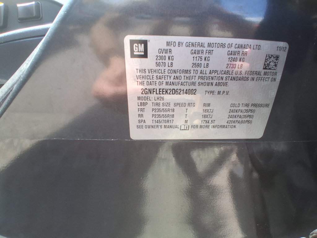 Used 2013 Chevrolet Equinox LT w/ All Star Package AWD/4WD image 13